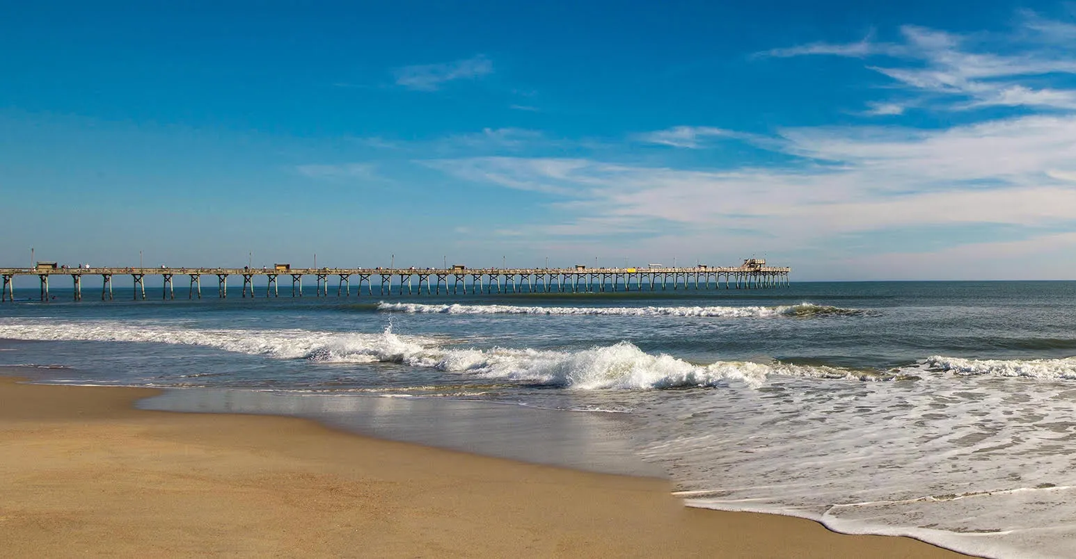 Beach with waves